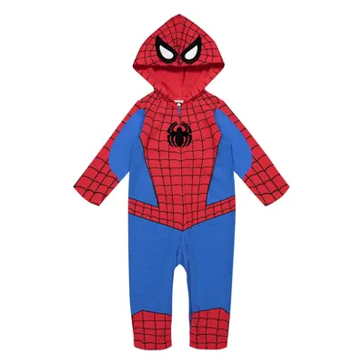 Avengers Spider-Man Toddler Boys Zip Up Cosplay Coverall 5T