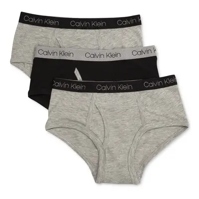 Calvin Klein Little Boys' Assorted Pack Briefs (Heather Grey(I5132)