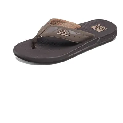 Reef mens Phantoms Flip Flop Brown US