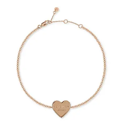 Radley Fall In Love Ladies Rose Gold Engraved Heart Bracelet RYJ3076, one size, U155741VIIYH81