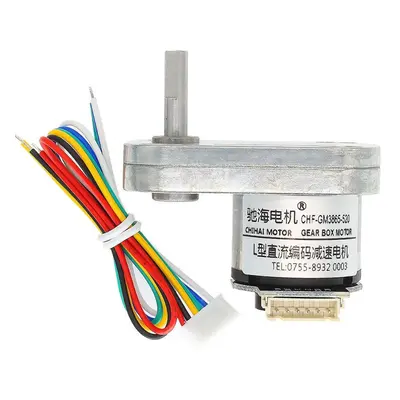 DC 6.0V 115rpm Encoder Motor Type Reduction Motor Gear Box Motor