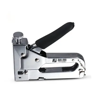 Nail Stapler Manual Nail Guns Three-use Heavy-Duty Stainless Steel Nail Guns With Staples Attach