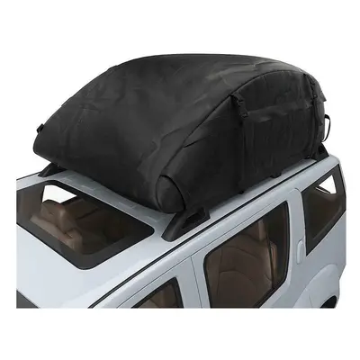 51x39x17" Cubic Car Cargo Roof Bag Waterproof Rooftop Luggage Carrier Black