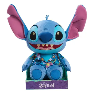 Disneys Lilo & Stitch 13-Inch Large Stitch Plushie Stuffed Animal Tropical Theme Alien Kids Toys