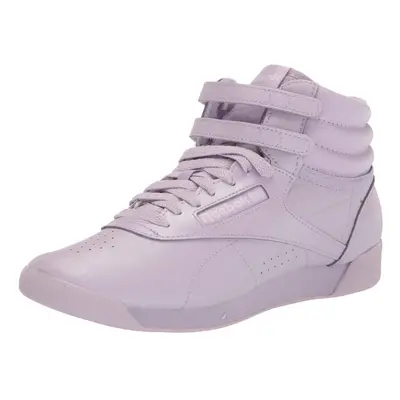 Reebok Women's Freestyle Hi High Top Sneaker Purple Oasis/White 7.5