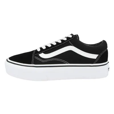 Vans Unisex Old Skool Classic Suede/Canvas' Zapatillas Black/White