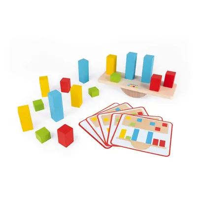 - Essential - Weights - Wooden Early Learning Educational Game - Teaches Concepts Of Balance - W