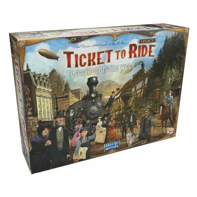 Days of Wonder | Ticket to Ride Legacy - Legends of the West | Board Game | Ages 10+ | Players |