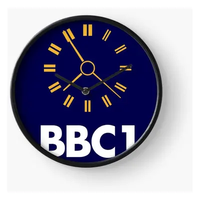 (beebthings BBC 1970s=10130) Wall Clock Inch Funny Mantel & Tabletop Art Decor for Home Bedroom 