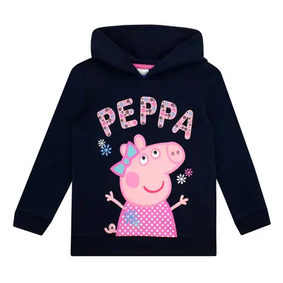 Peppa Pig Girls' Peppa Hoodie 3T Multicoloured