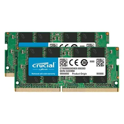 Crucial 16GB Kit (8GBx2) DDR4 MT/s (PC4-19200) DR x8 SODIMM 260-P