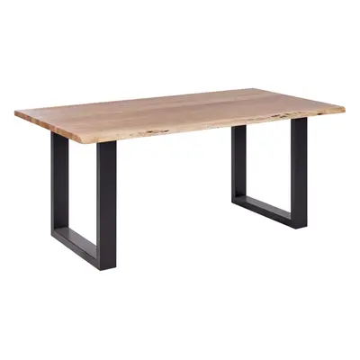 Dining Table HEBY Brown