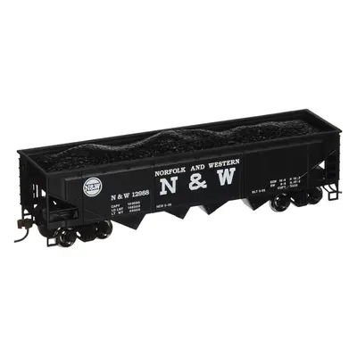 Bachmann Trains - 40' Quad Hopper Car - NORFOLK & WESTERN #12988 - HO