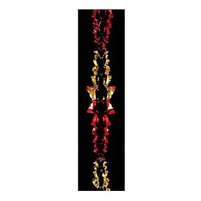 Premier 6 Section RED & Gold Garland, Glass