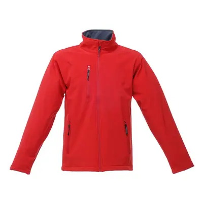 (S, Classic Red/Black) Regatta Mens Hydroforce 3-layer Membrane Waterproof Breathable Softshell 