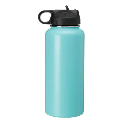 (Light Green) Women 946ML Portable Stainless Steel Thermos Vacuum Cup Outdoor Camping Traveling 