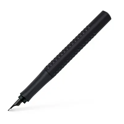 Faber-Castell Grip Edition F Fountain Pen - All Black