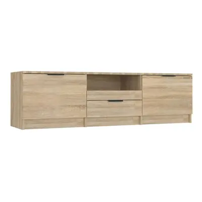 (sonoma oak) vidaXL TV Cabinet Engineered Wood Living Room Indoor Media Unit Multi Colours