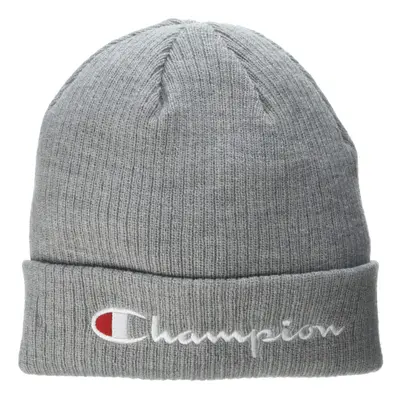 Champion unisex adult Logo Cuff Beanie Cold Weather Hat Heather Grey