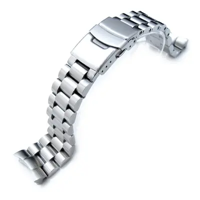 Seiko 22mm Endmill watch band Diver SKX007 Brushed Solid Stainless Steel Bracelet