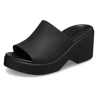 Crocs Women's Brooklyn Heels Heeled Sandal Black Numeric_11