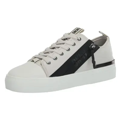 DKNY Women's Chaney-Lace Up Sneaker Pebble