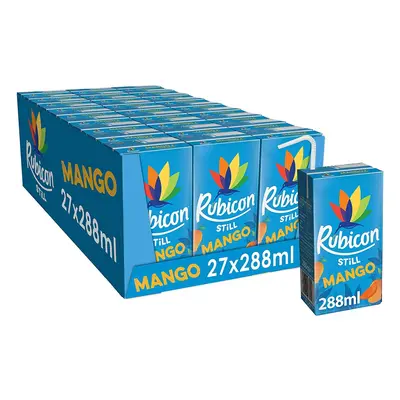 RUBICON Still Mango | x 28ml Cartons | Authentic Flavours From Around the World With Rubicon Sti