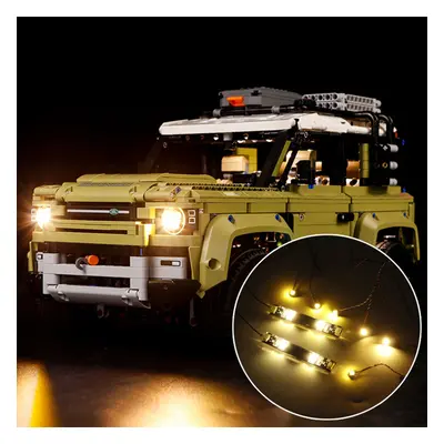 LED Light Lighting Kit ONLY For LEGO Technic Land Rover Defender Car Toys