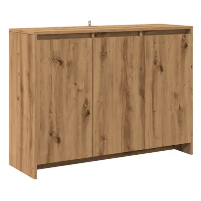 (artisan oak) vidaXL Sideboard Chipboard Living Room Bedroom Storage Cabinet Multi Colours