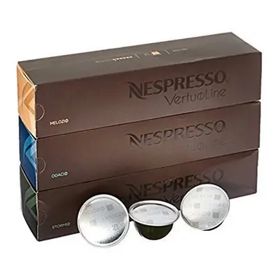 Nespresso Vertuoline Coffee Capsules Assortment - The Best Sellers: Sleeve of Stormio, Sleeve of