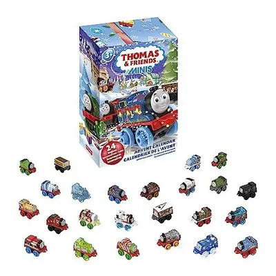 Thomas & Friends MINIS Advent Calendar, Christmas Gift, Miniature Toy Trains and Vehicles for Pr