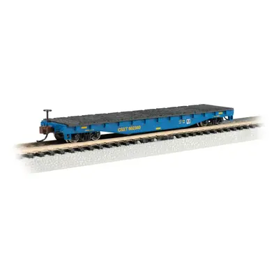 Bachmann Trains - 52' Flat CAR - CSX #602360 - N Scale