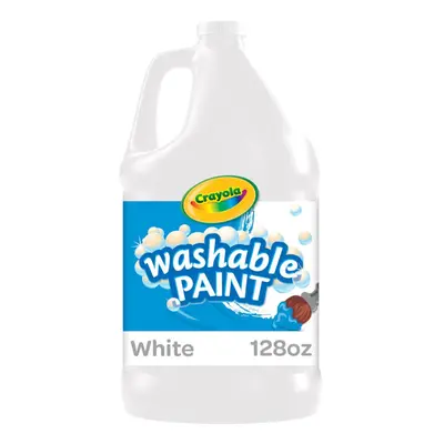 Crayola Washable Paint (1 Gallon) White Paint Bulk Classroom Supplie