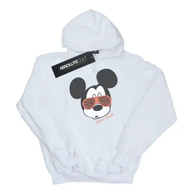 (L, White) Disney Womens/Ladies Mickey Mouse Sunglasses Hoodie