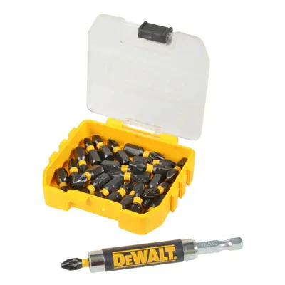 Dewalt Extreme Impact Torsion PZ2 Screwdriver Bits 25mm Pack of