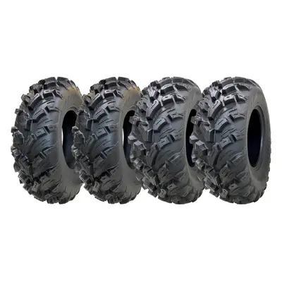 26x10.00-12 & 26x8.00-12 ATV Tyres 6ply P3080 OBOR Pinacle Road Legal (Set of 4)