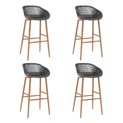 (4 pcs) vidaXL 2/4x Bar Chairs Pub Bistro Chairs Counter High Bar Stools Multi Colours