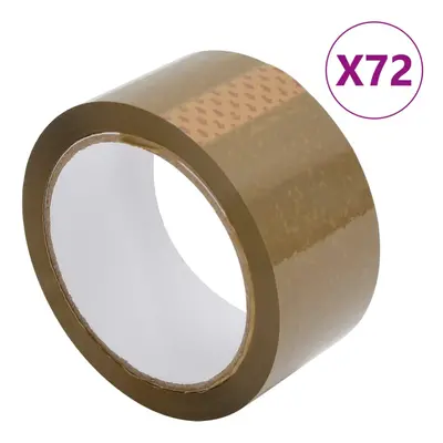 (brown, ÃÂ¼m/ pcs) vidaXL Packaging Tape Packing Boxes Parcel Tape Sealing Shipping Packing Tap