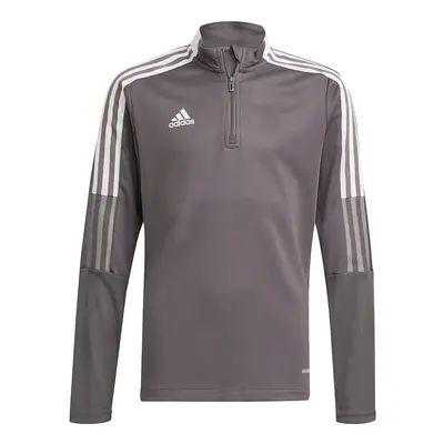 Sweatshirt for kids adidas Tiro Training Top Youth gray GM7321 164cm