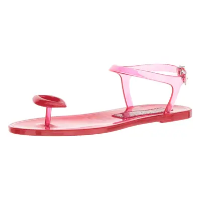 Katy Perry Women's The Geli Flat Sandal Lips Medium US