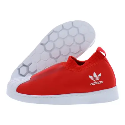 adidas Superstar Boys Shoes Size 11.5 Color: Red/White