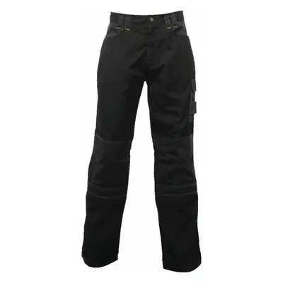 (33R, Black) Regatta Mens Holster Workwear Trousers (Short, Regular And Long)