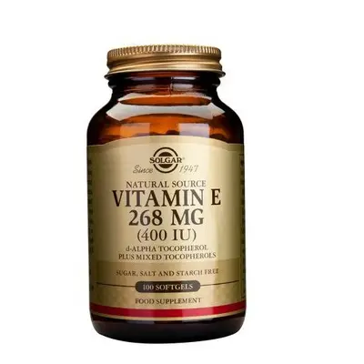 Solgar Vitamin E mg (400 IU) Mixed Softgels