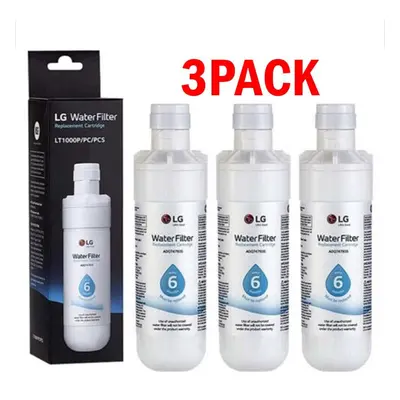 3 PACK For LG-LT1000P ADQ747935 Refrigerator Water Filter Replacement Kit