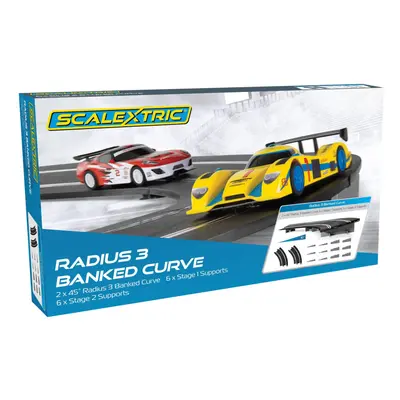 Scalextric c8297 Track Radius - Degrees Banked curve