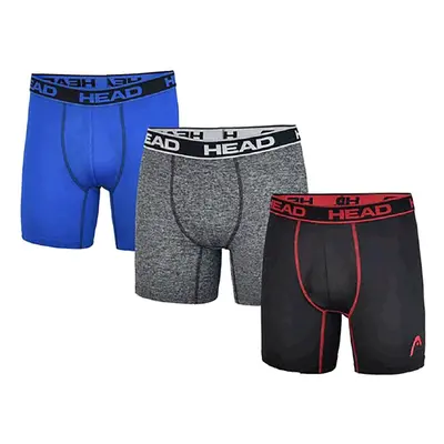 HEAD Mens Performance Boxer Brief - 3-Pack No Fly Underwear Mystery Co