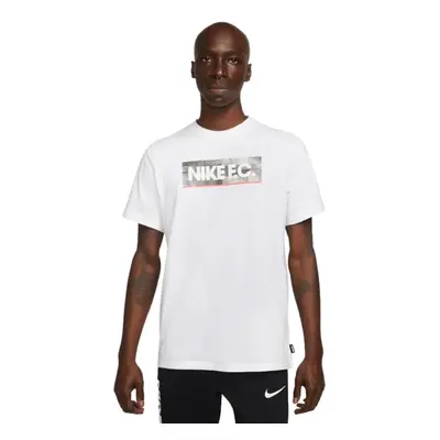 Nike NK Fc Tee Seasonal Block T-Shirt White DH7444 XL