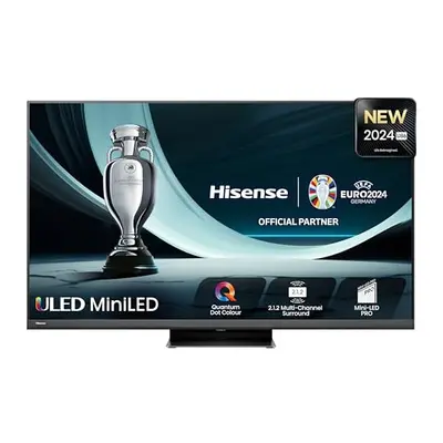 Hisense Inch Mini-LED Smart TV 55U86KQTUK, Quantum Dot Colour, Dolby Vision IQ & Atmos, iMax Enh