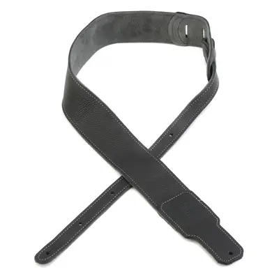 Boss Premium Leather Guitar Strap - Black