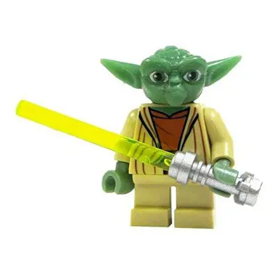 LEGO Star Wars Clone Wars Minifigure - Yoda with Lightsaber